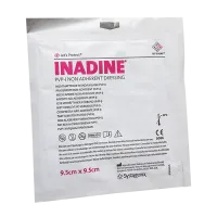 Фото Инадин (Inadine) повязка на рану атравматическая антибактериальная 9,5см*9,5см №1