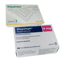 Фото Рисполепт таб. 4мг (название Rispolept / Risperdal) №20