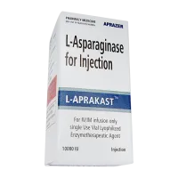 Фото Аспарагиназа (L аспарагиназа) L-Aprakast 10000 МЕ лиоф. для приг. р-ра для инъек. №1