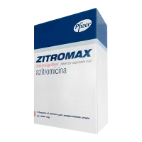 Фото Зитромакс суспензия (пор. для приготовл. суспензии) 200мг/5мл 1500мг