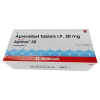 Фото Апремиласт таблетки 30 мг Отесла полный аналог :: Aprezo №60