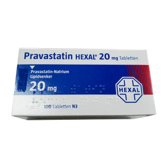 Правастатин Hexal (Липостат аналог) Германия 20мг №100