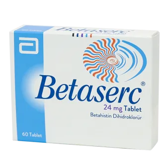 Бетасерк (Betaserc) таблетки 24мг №60