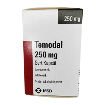 Темодал (Темозоломид) капсулы 250мг №5