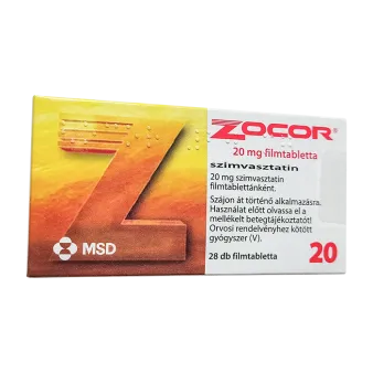 Зокор таб. 20мг №28