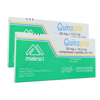 Аккузид 20+12,5мг таб. (в Европе название Acequide\\Quinazide) №28