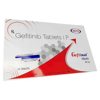 Гефитиниб 250мг :: Ланготер, Лангерра, Валкира аналог :: Geftinat таблетки №30