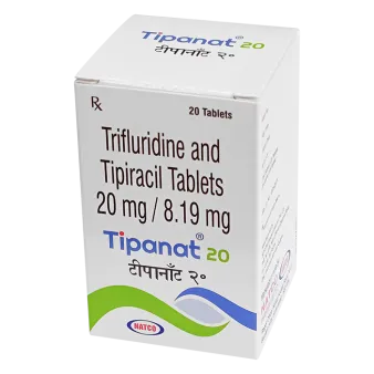 Трифлуридин типирацил 20мг/8.19мг:: Лонсурф полный аналог :: Tipanat таблетки №20