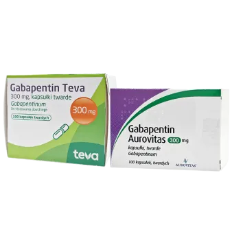 Габапентин Teva/Aurovitas Европа 300 мг капс. №100