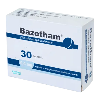Базетам Тамсулозин капсулы 400мкг №30
